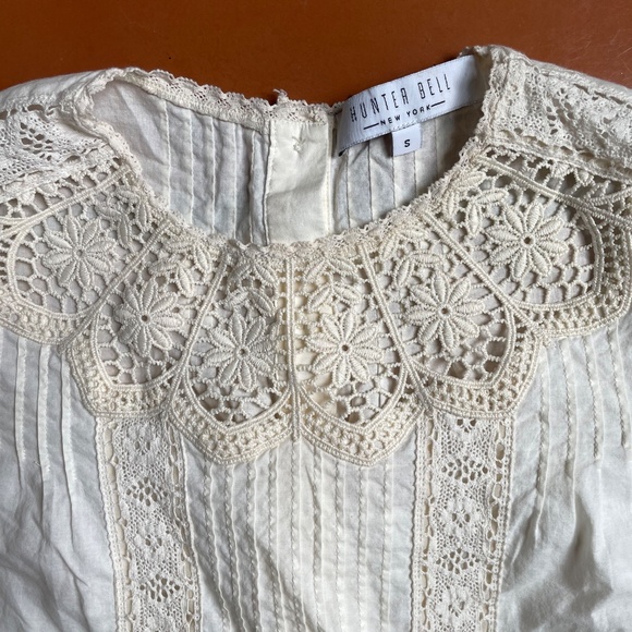 Hunter Bell Ousie Lace Blouse small - Picture 6 of 7